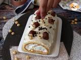 Leicht gerollt mit Kinder Bueno-Geschmack, perfekt als Geburtstagskuchen oder als Weihnachtsstollen! - Zubereitung Schritt 11