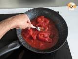 Pasta all'amatriciana, das traditionelle Rezept Schritt für Schritt erklärt - Zubereitung Schritt 5