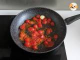 Pasta mit Jakobsmuscheln, ein eleganter erster Gang mit Meeresfrüchten - Zubereitung Schritt 2