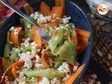 Gemüse-Tagliatelle-Salat mit Erdnussdressing - Zubereitung Schritt 7