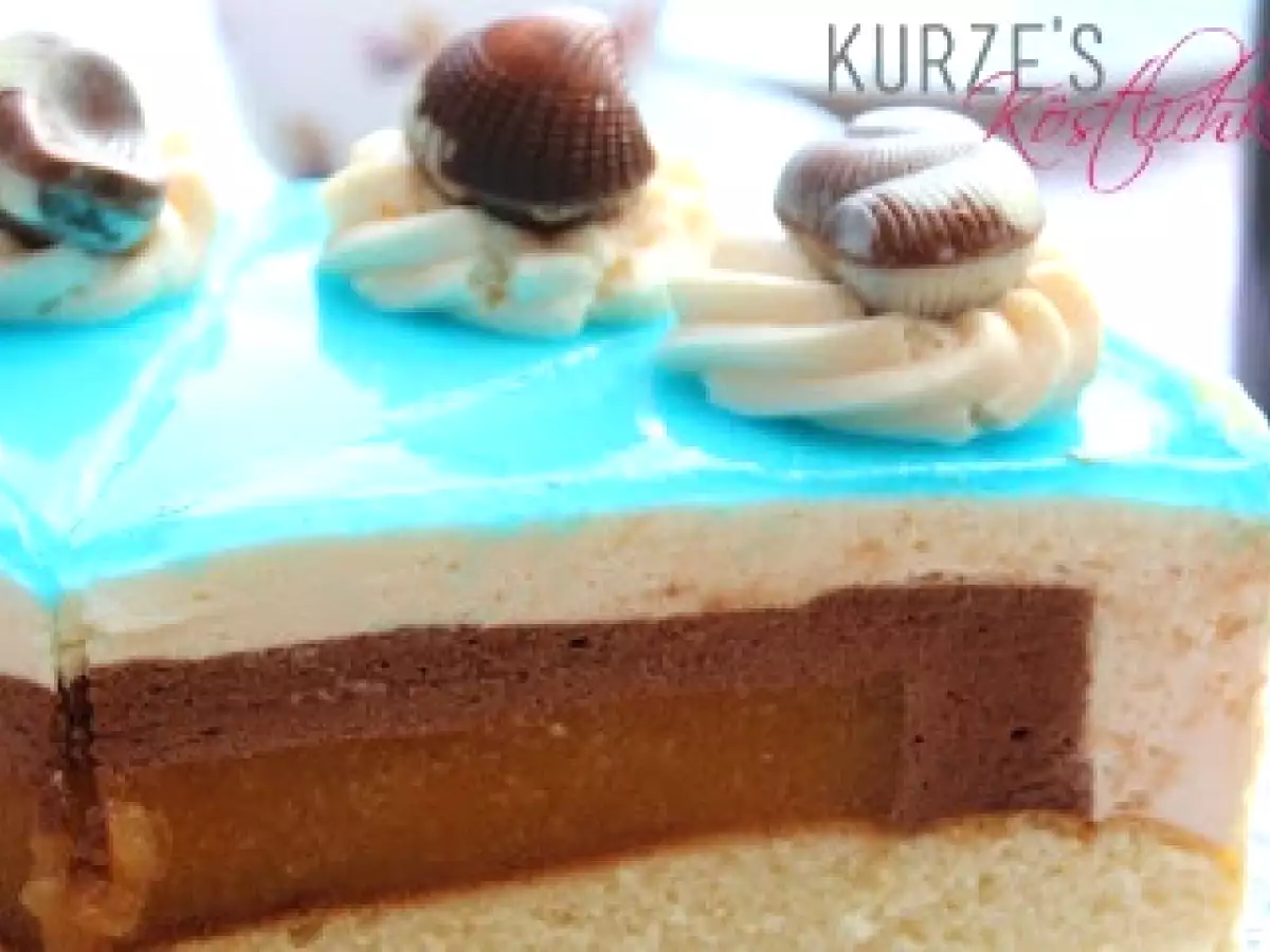 Aprikosen-Schoko-Pool-Torte - foto 2