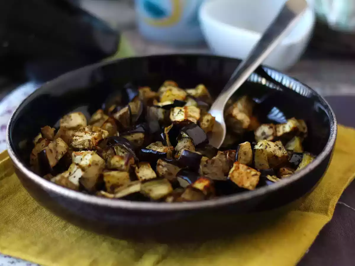 Auberginen in der Heißluftfritteuse: die leichte Beilage im Handumdrehen zubereitet - foto 2