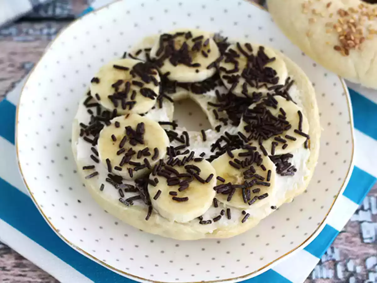 Bagel Schoko-Banane - foto 2