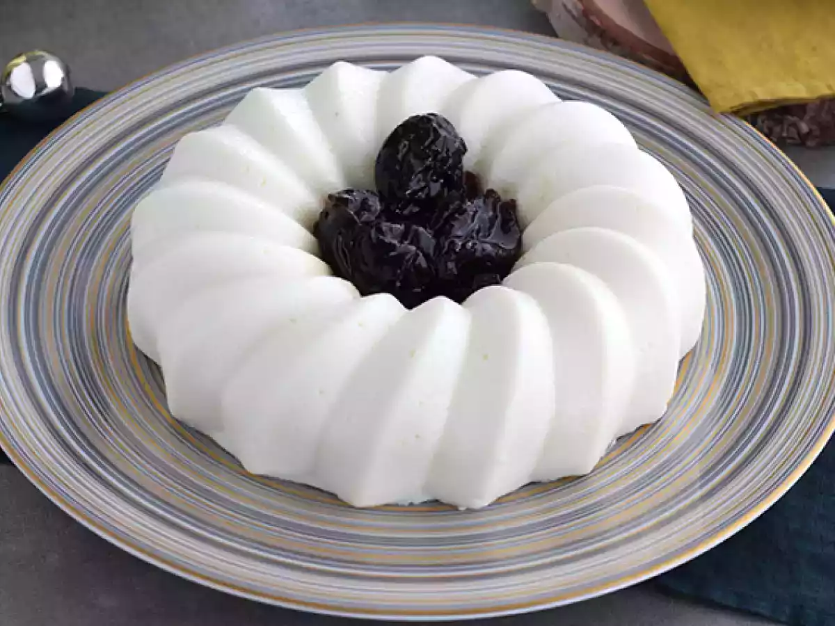 Blanc manger coco und Pflaumencoulis - foto 2