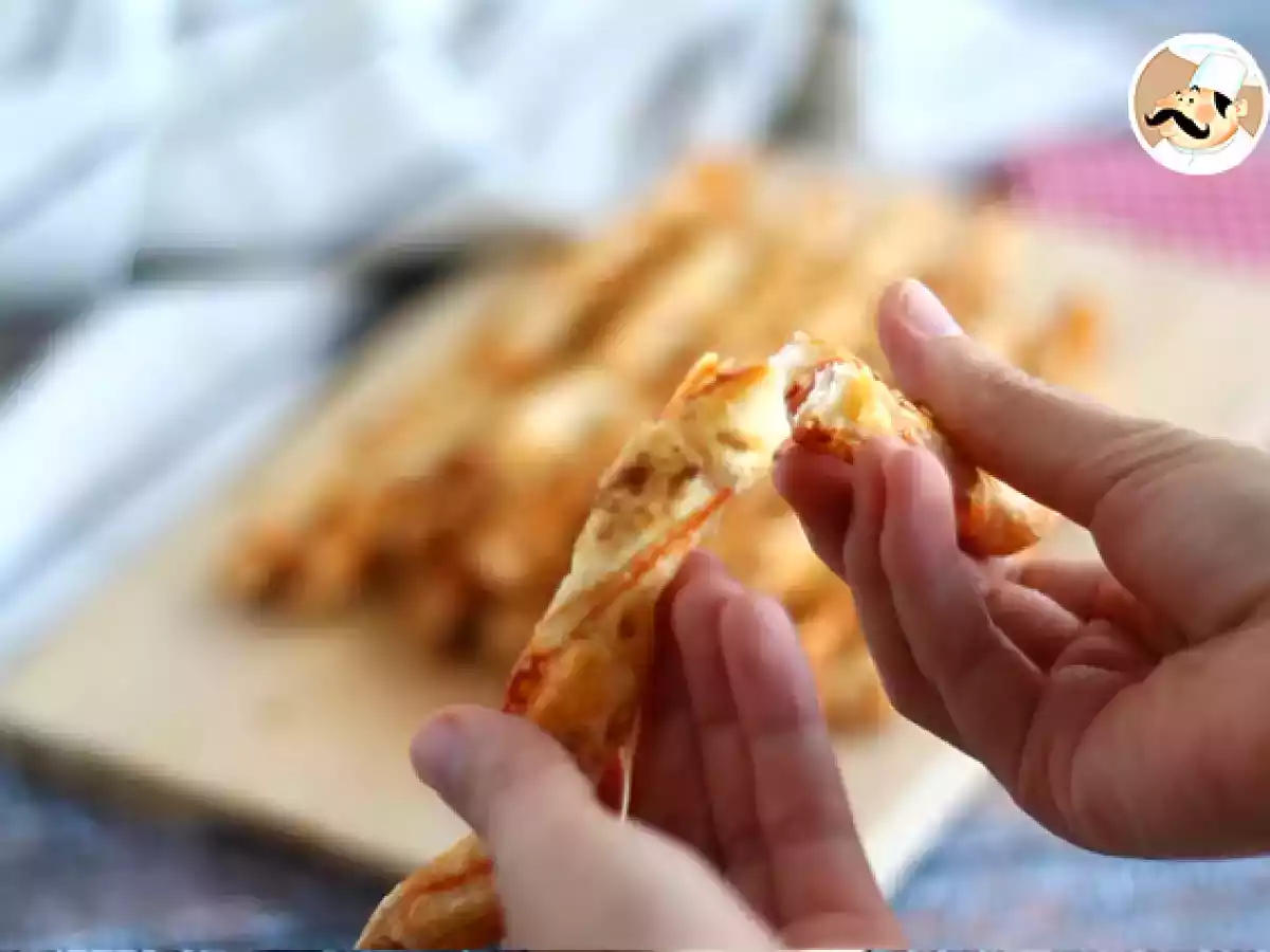 Blätterteig-Twister mit Sesam - foto 3