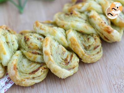 Blätterteigkranz mit Pesto zum Aperitif - foto 3