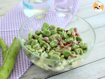 Bohnensalat mit Speck - foto 3