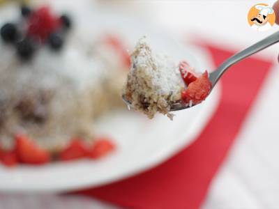 Bowl Cake Banane Kokos - laktosefrei und glutenfrei - foto 3