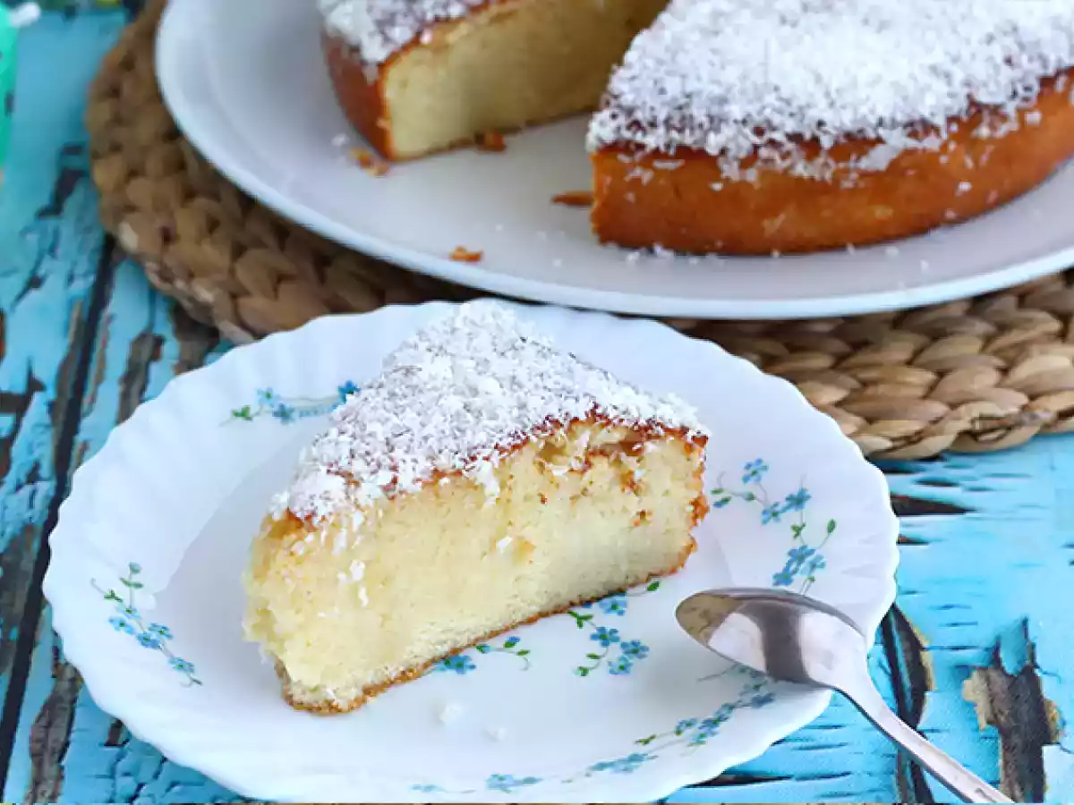 Brasilianischer Kokosnusskuchen - Bolo toalha felpuda - foto 3