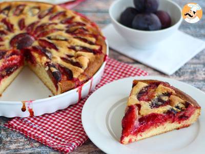 Brioche-Torte mit Pflaumen - foto 3