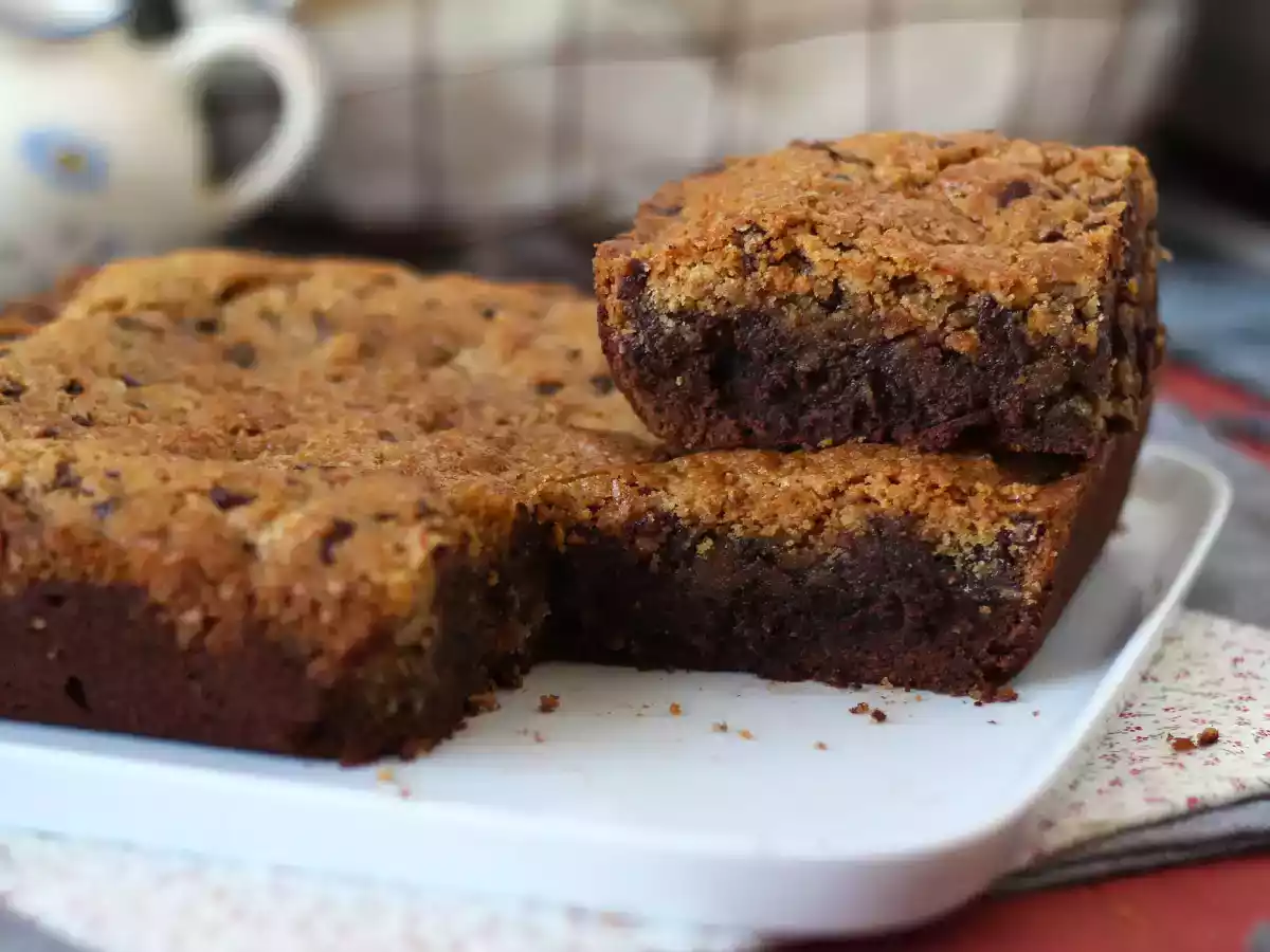 Brookies, die perfekte Kombination aus Brownies und Cookies - foto 3