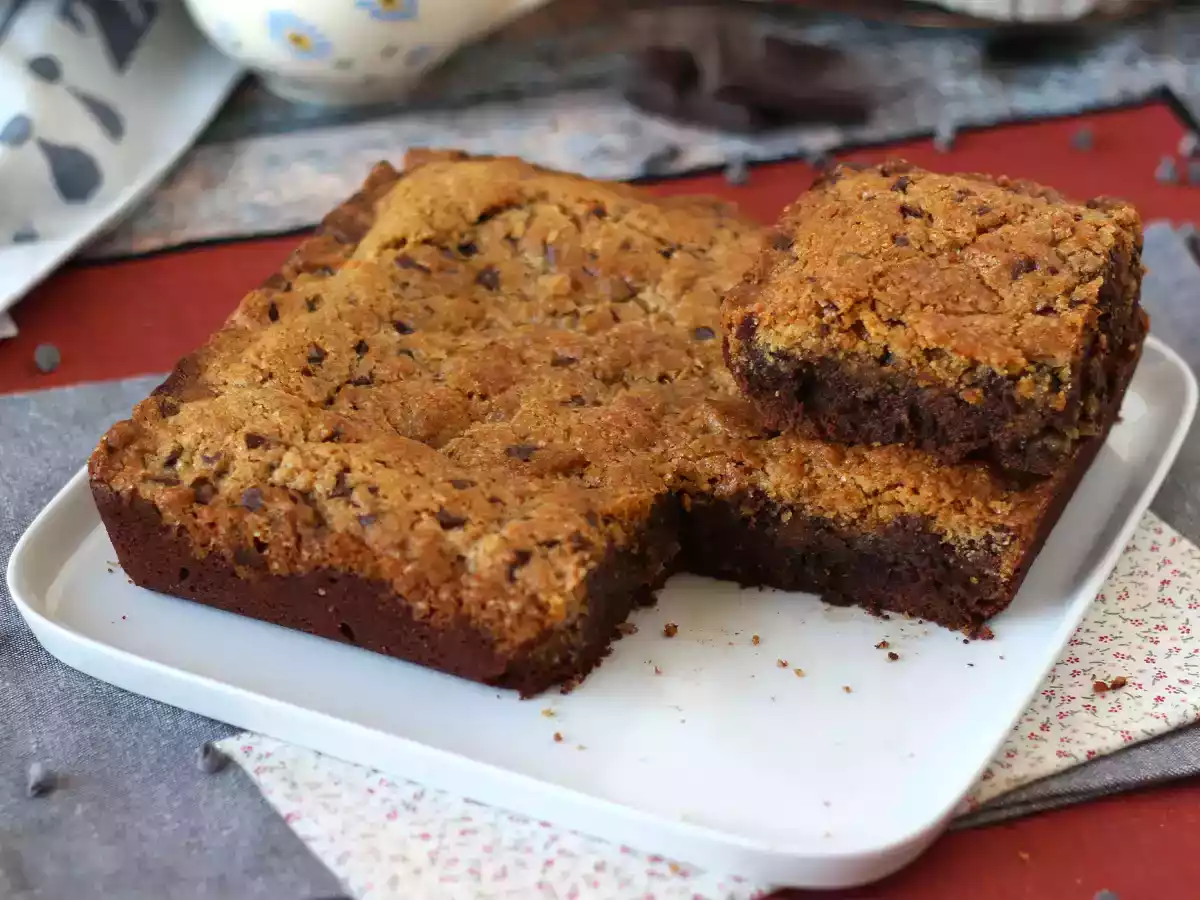 Brookies, die perfekte Kombination aus Brownies und Cookies - foto 5
