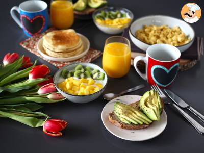 Brunch am Valentinstag