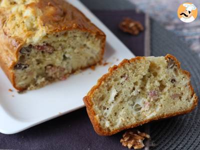 Cake mit Speck, Ziegenkäse und Walnüssen - foto 3