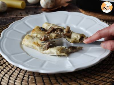 Cannelloni mit Champignons und Wurst - foto 6