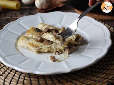 Cannelloni mit Champignons und Wurst - foto 7