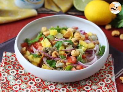 Ceviche mit Herzmuscheln aus der Dose