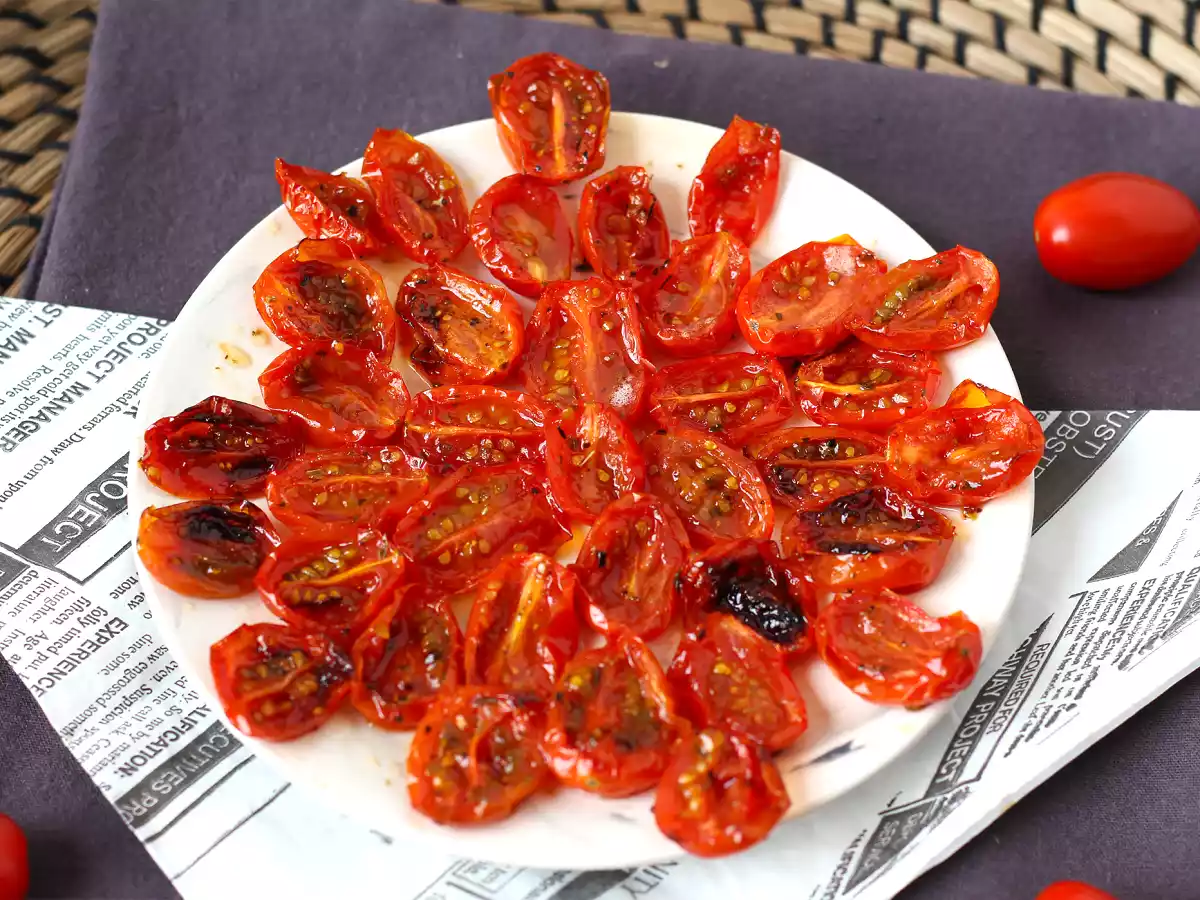 Confit-Tomaten in der Fritteuse - foto 4