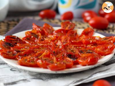 Confit-Tomaten in der Fritteuse