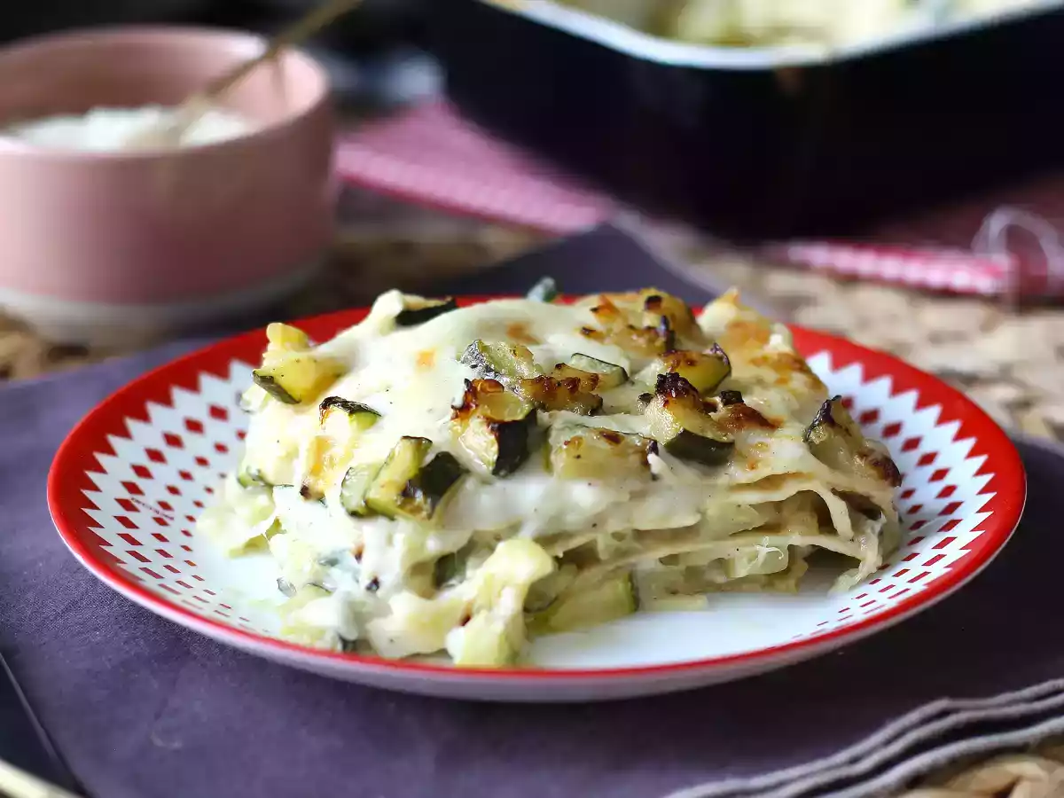 Cremige Zucchini-Lasagne: das beste vegetarische Rezept zum Ausprobieren!