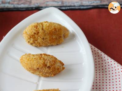 Croquetas de jamón en freidora de aire ¡Con poco aceite pero igual de crujientes! - foto 3