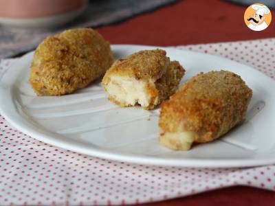 Croquetas de jamón en freidora de aire ¡Con poco aceite pero igual de crujientes! - foto 6