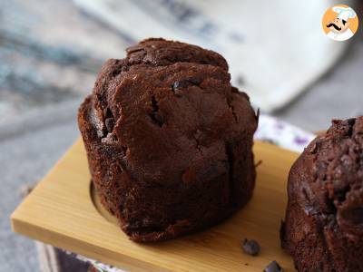 Die besten Schokoladenmuffins: riesig und saftig - foto 5