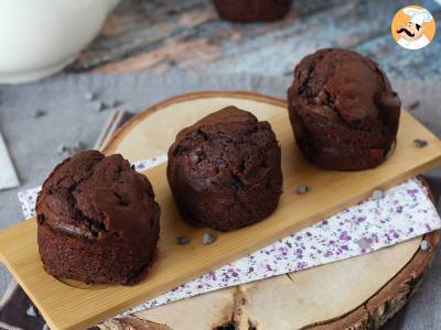 Die besten Schokoladenmuffins: riesig und saftig - foto 7