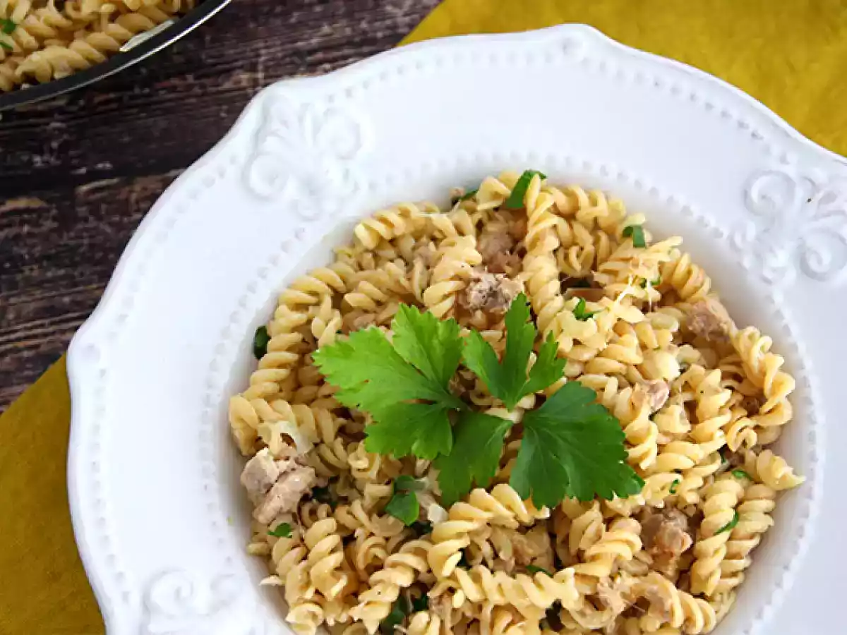 Einfache Thunfischnudeln - foto 2