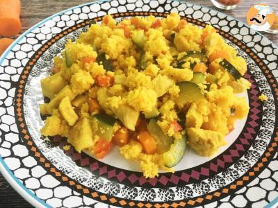 Express-Couscous (Huhn und Gemüse) - foto 2