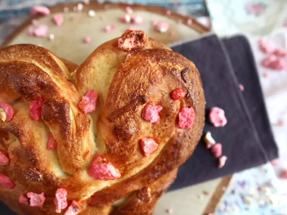 Extra weiche Herzbrioches für den Valentinstag - foto 2