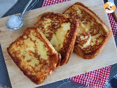 French Toast mit Erdnussbutter und Gelee - foto 2