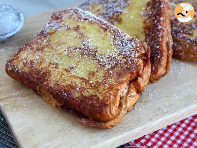 French Toast mit Erdnussbutter und Gelee - foto 3