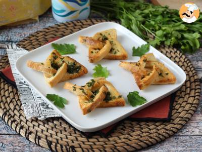 Garlic bread Sternchenart mit Toastbrot - foto 7