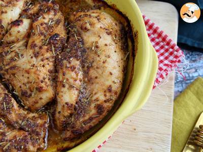 Gebackenes Hähnchen mit Honig und Senf - foto 2