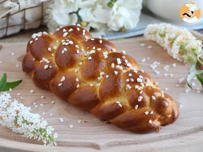 Geflochtene Brioches mit 8 Strängen - foto 4