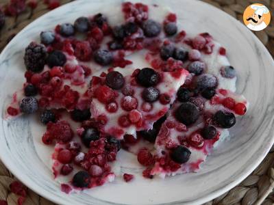 Gefrorene Joghurtriegel mit roten Früchten - foto 2