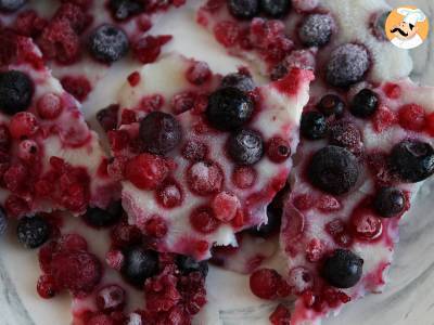 Gefrorene Joghurtriegel mit roten Früchten - foto 3