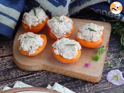 Gefüllte Aprikosen mit Thunfisch und Rosmarin - foto 5