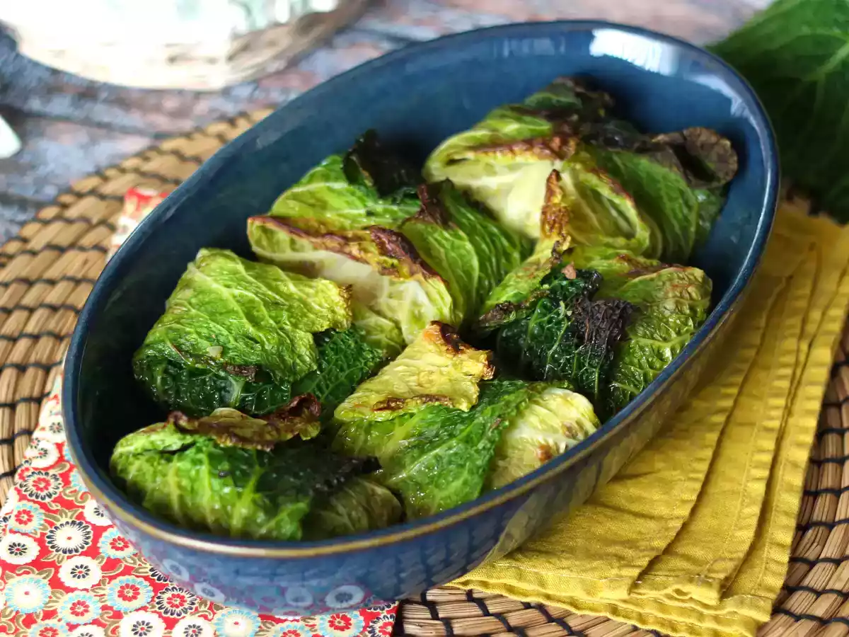 Gefüllter Kohl aus dem Ofen (Damit jeder dieses Gemüse liebt!)