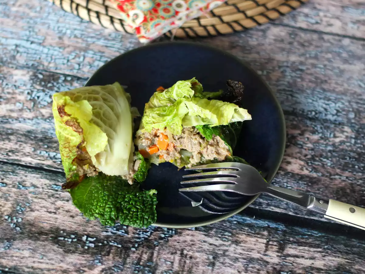 Gefüllter Kohl aus dem Ofen (Damit jeder dieses Gemüse liebt!) - foto 3