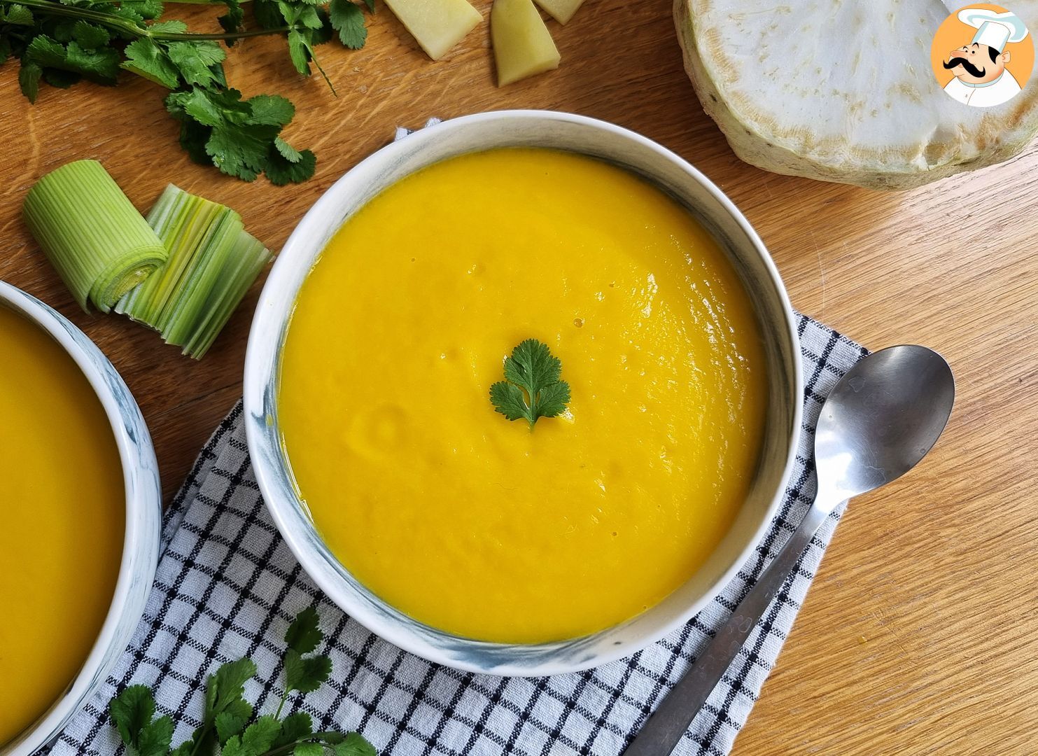 Gemüsesuppe aus dem thermomix - Rezept Petitchef