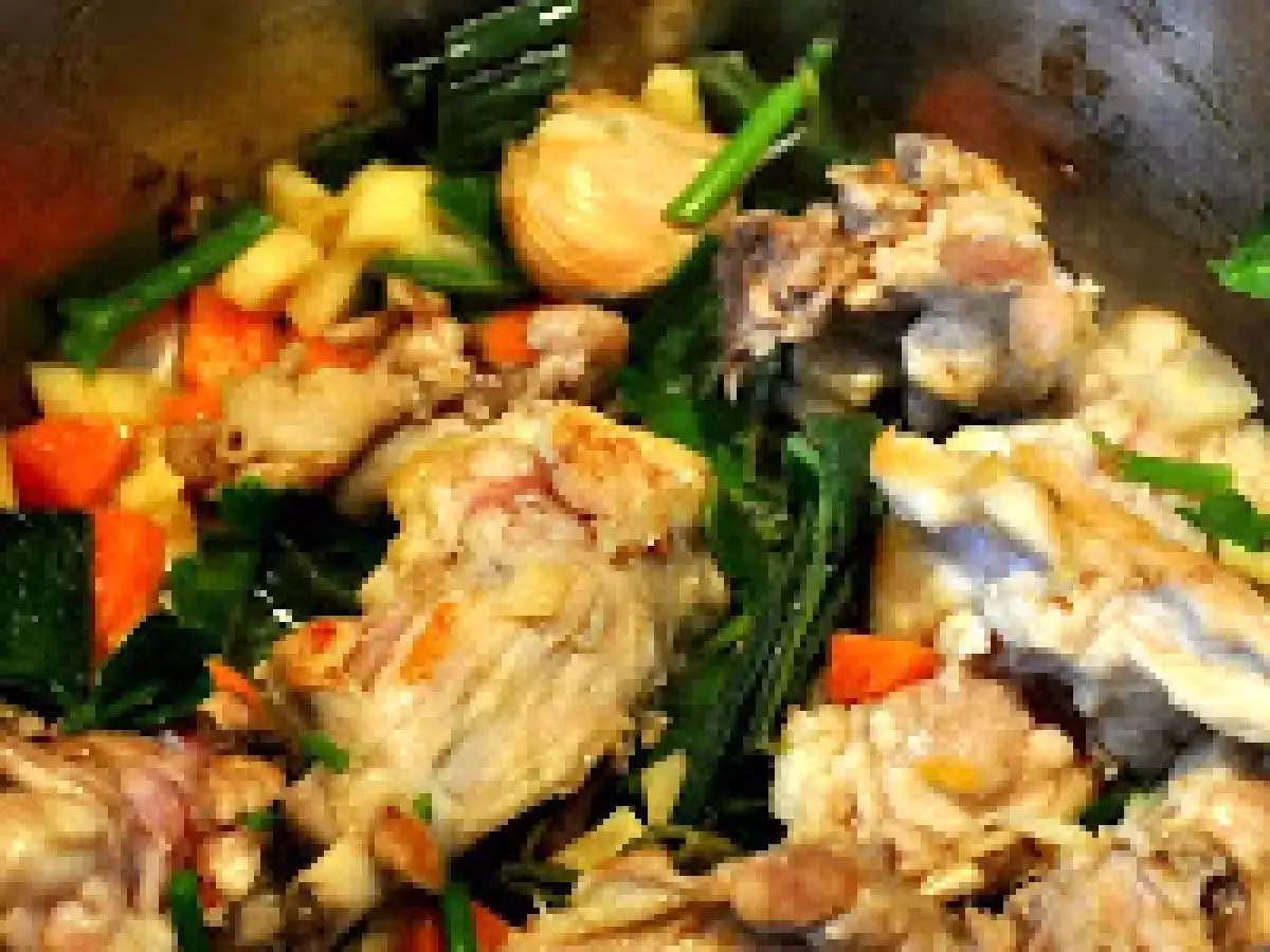 Gerollte Kaninchencannelloni mit Morcheljus und Erbsenpesto - foto 2