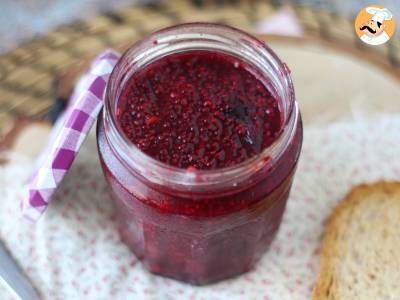 Gesunde Marmelade mit Beeren und Chiasamen - foto 3