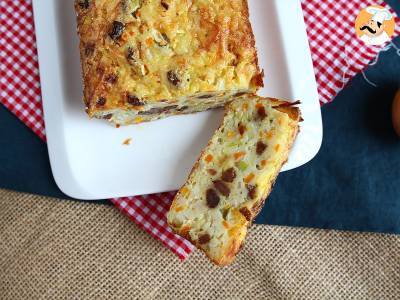 Grießkuchen mit Zucchini und Karotten - foto 3