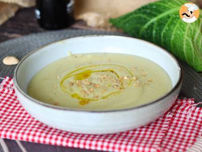 Grünkohl-Kartoffelcremesuppe im Schnellkochtopf