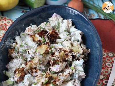 Gurkensalat mit knusprigen Kartoffeln - foto 3