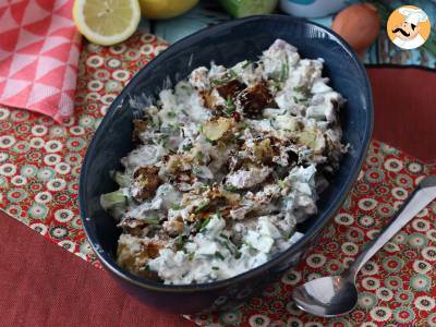 Gurkensalat mit knusprigen Kartoffeln - foto 7