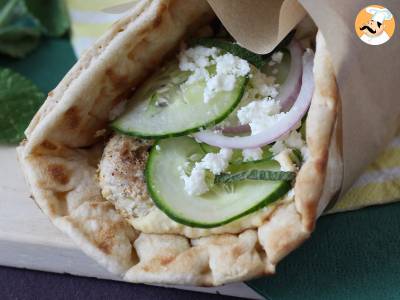 Gyros mit Huhn, das griechische Sandwich, das Sie lieben werden! - foto 2