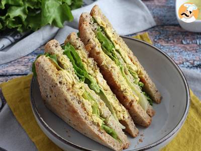 Hähnchen-Curry-Club-Sandwich - foto 5